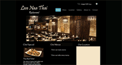 Desktop Screenshot of lannaathai.com